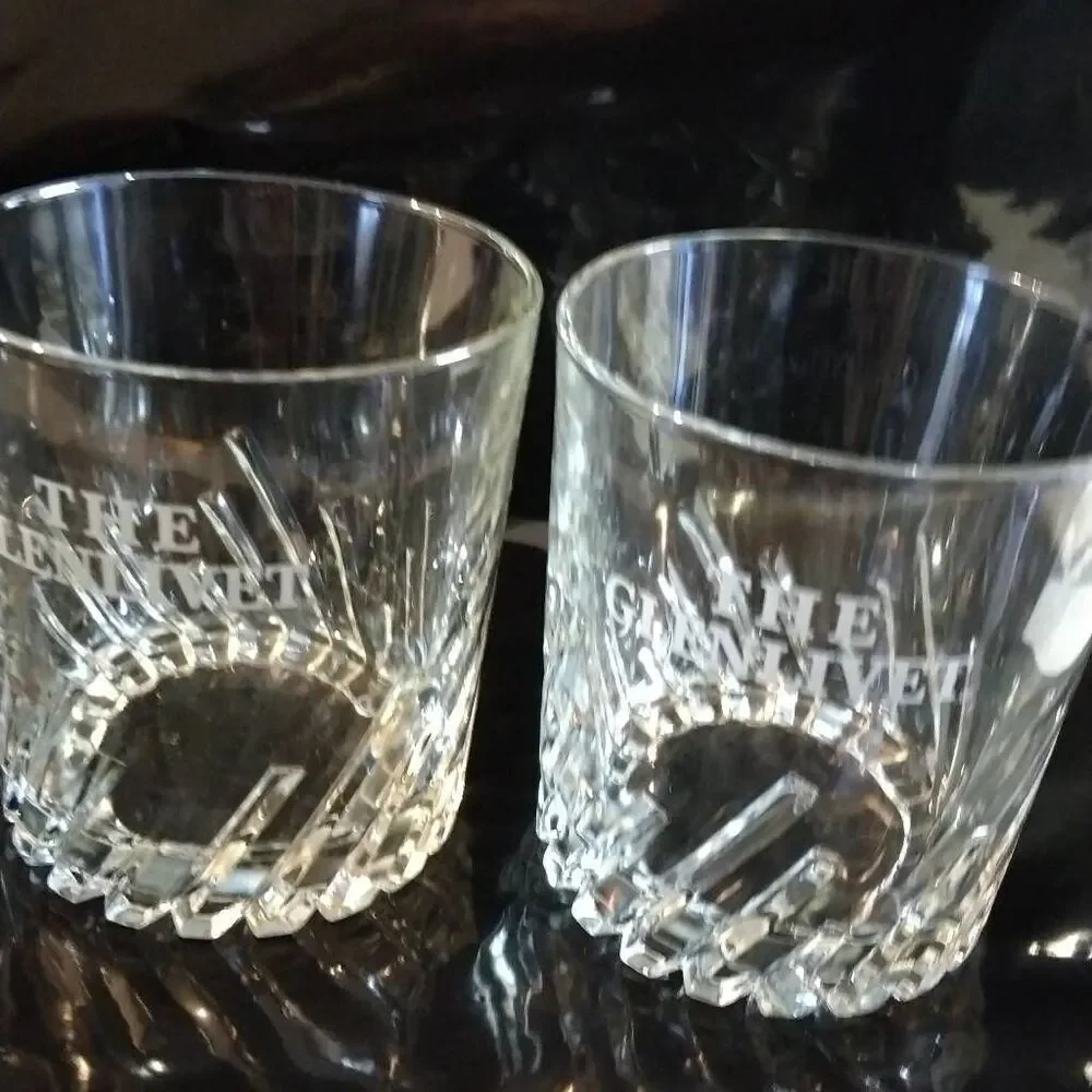 2 The Glenlivet Whiskey Rocks Glasses